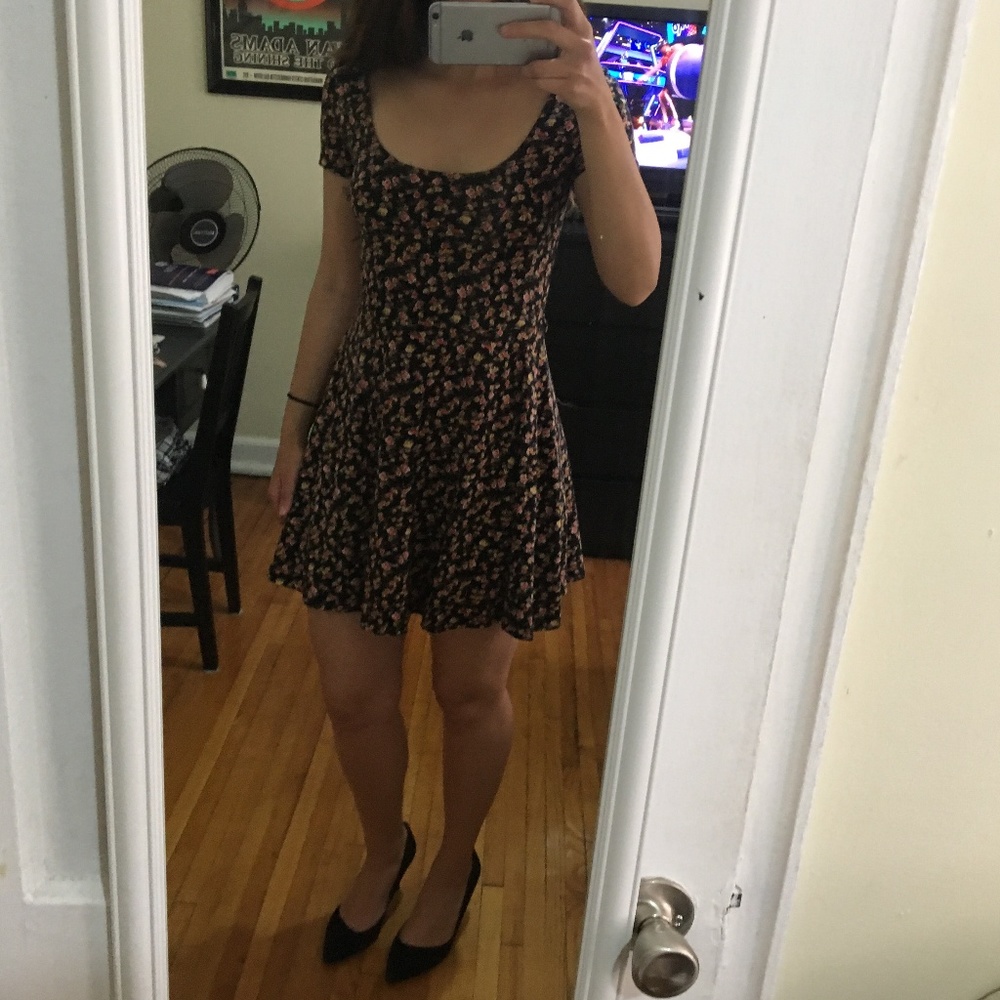 Floral Skater Dress